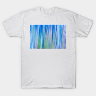 Springtime Aspen Forest Abstract T-Shirt